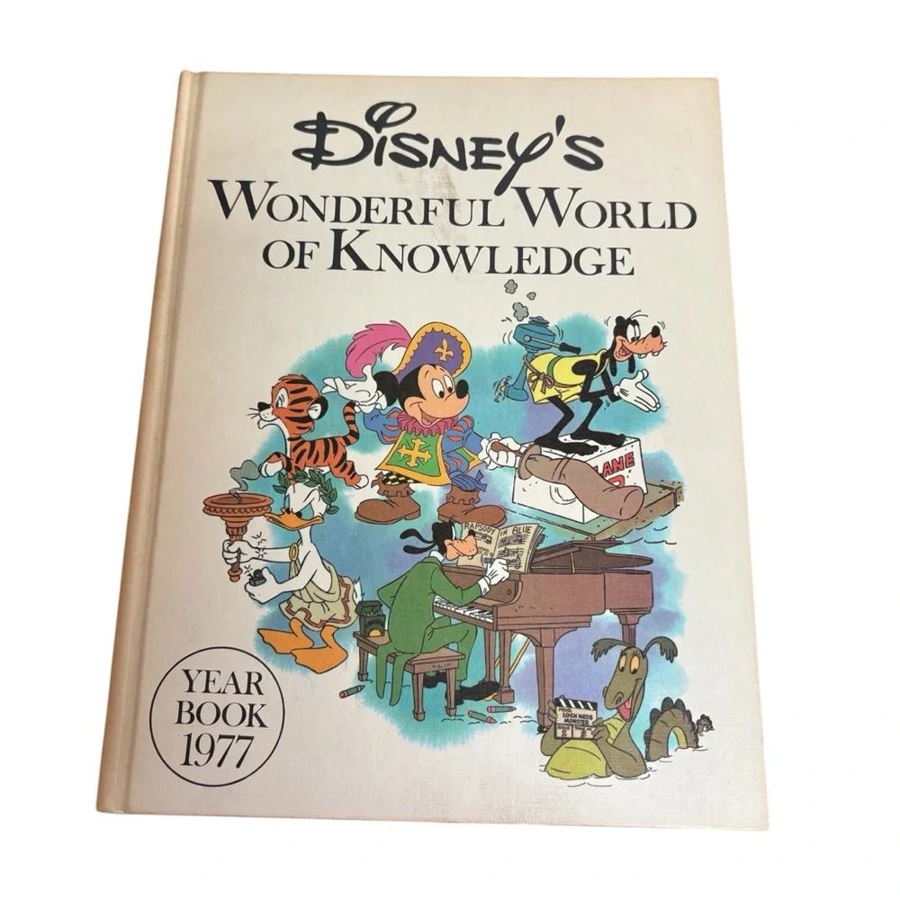 Disneys Wonderful World of Knowledge Yearbooks 1977-1984 Lot - Picture 2 of 16